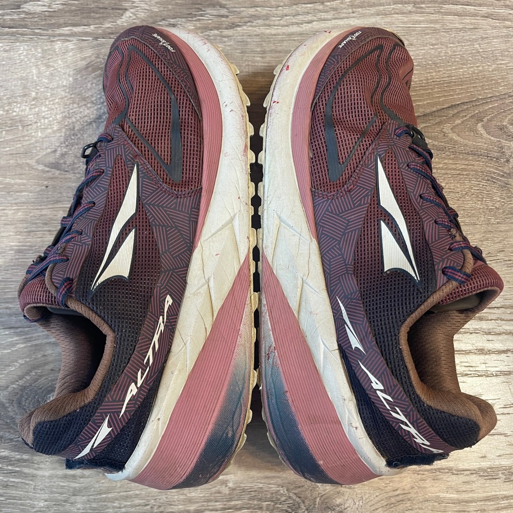 Altra Olympus 3.5 Womens 9 Trail Running Shoes Maroon Navy ALW1959F023